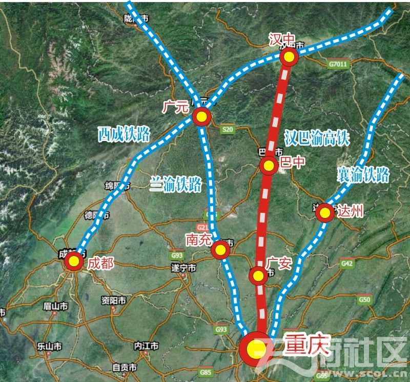 西渝高铁最新规划路线重塑区域交通格局枢纽力量