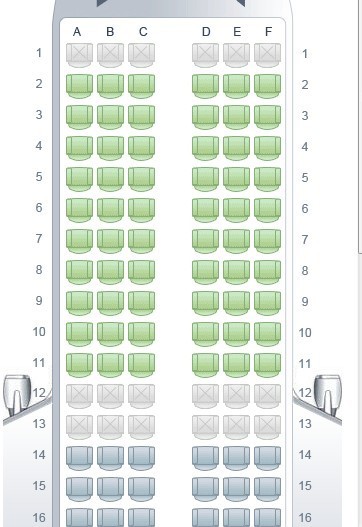 东航空客A320座位图全新详解