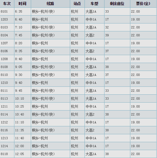 桐乡K284最新时刻表全面解析