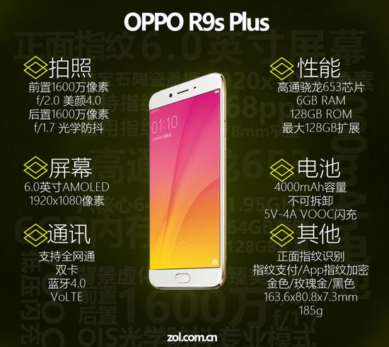 OPPO R9s最新广告语，探索未来，极致视界体验