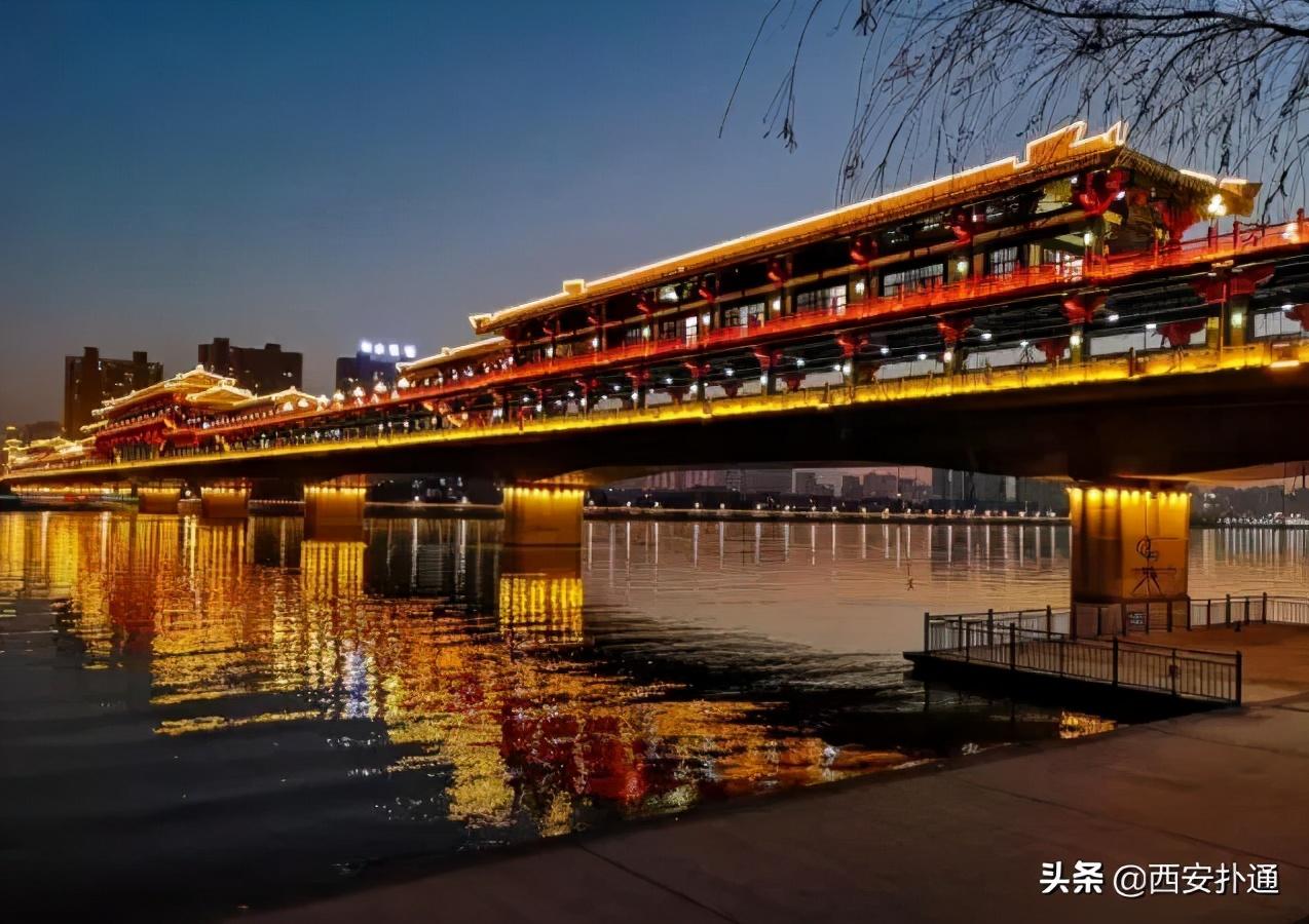 咸阳风雨廊桥最新动态，历史与现代交融的壮丽景观亮相